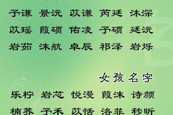 适合男孩的好听名字，带给你无限灵感