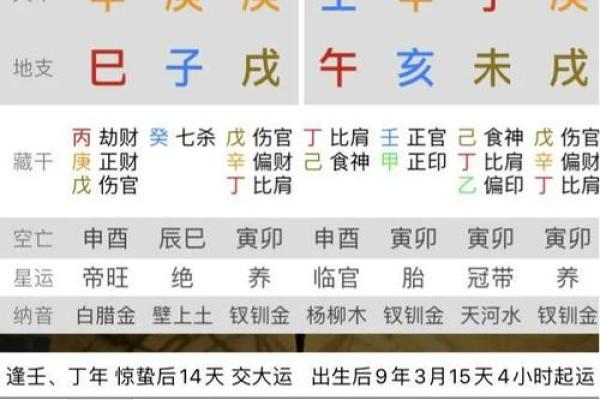 免费五行生辰八字查询：了解你的命理走势与运势分析