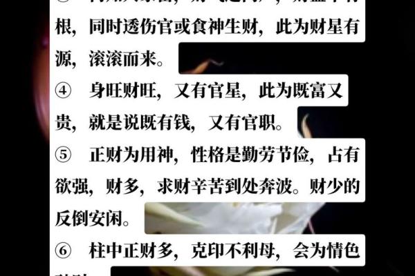 地支正财的深层含义与财运提升技巧