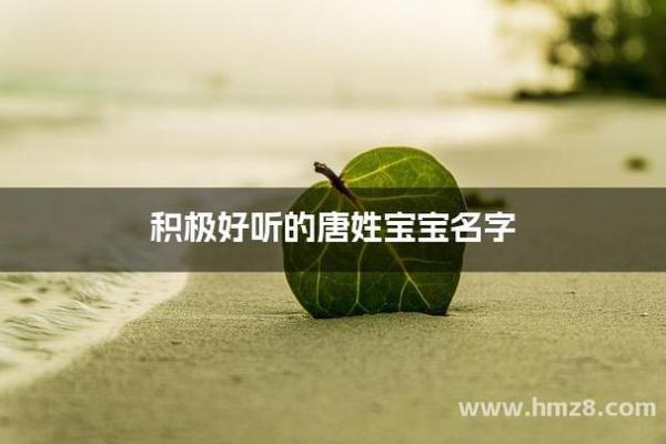 唐姓男孩女孩起名的最佳策略与推荐方案