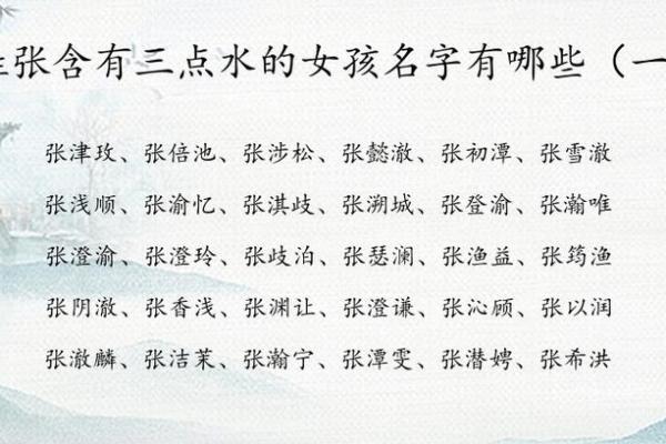 张字起名技巧与寓意解析