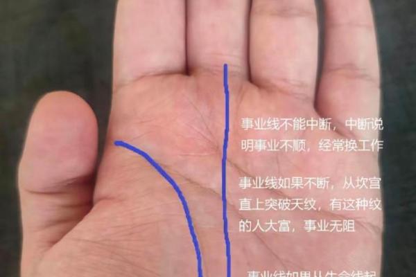 通天纹手相图解：从手中看透未来的秘密