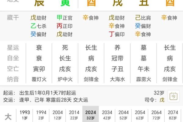八字日元解析：如何通过日元分析命运趋势