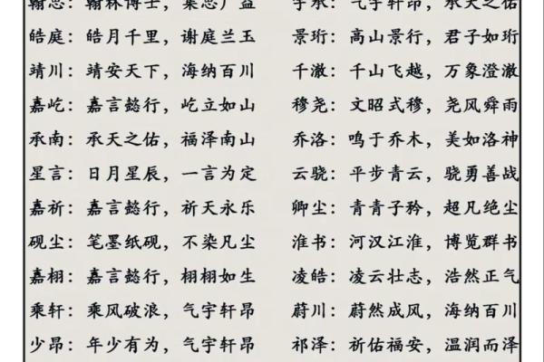 万姓宝宝取名推荐与注意事项