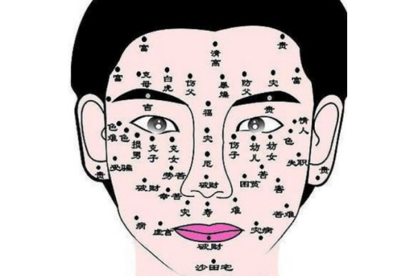 从痣相看男人命运：全身痣相图解与性格分析