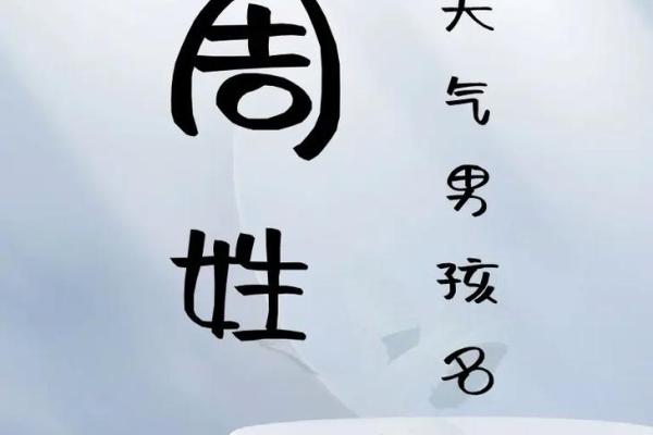 周姓起名技巧与经典推荐