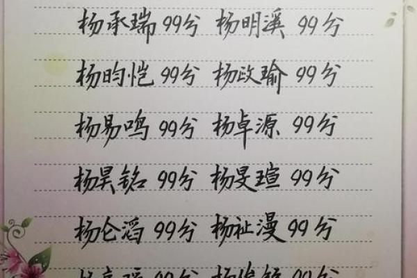 杨姓男孩取名大全 经典有寓意的名字推荐
