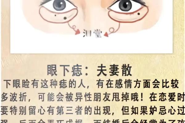 起痣相解析：面部痣的位置暗示了哪些命运特征