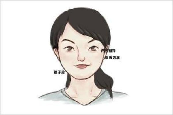 下巴尖的女人面相解析：聪明与决断力的象征