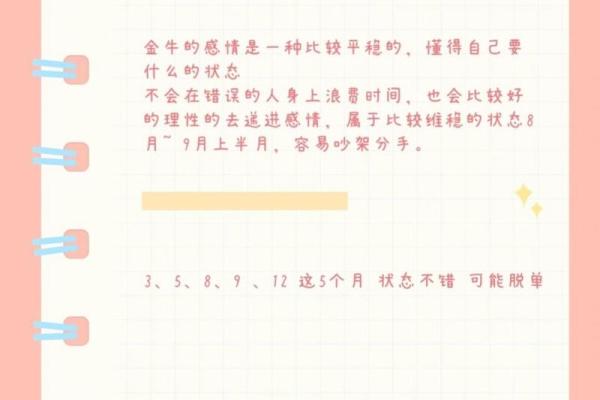金牛座运势解析：职场进展与感情困扰并行