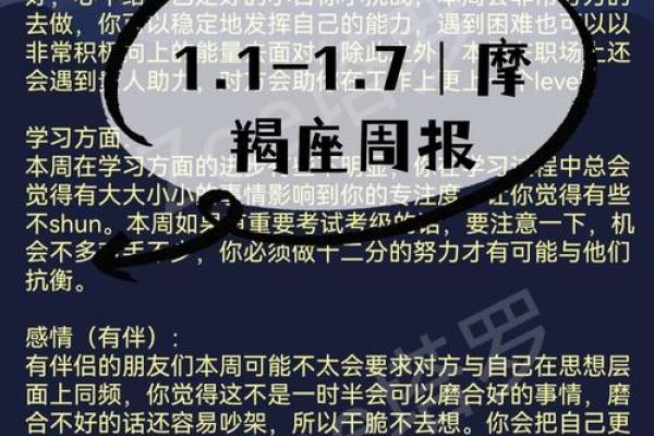 摩羯座今日运势揭秘：冷静决策助你走向成功