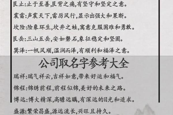 如何为公司起个独特又易记的三个字名字