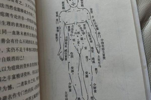 解读痣相：男人全身痣相图解与命运解析