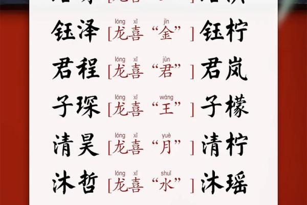 龙宝宝名字大全：寓意吉祥的精选组合