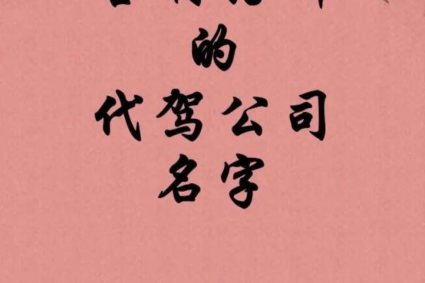 公司起名的创意宝典，助你打造独特品牌