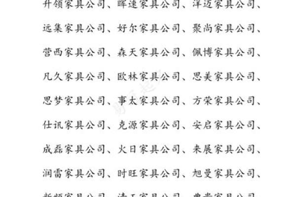 免费公司起名网：为创业者提供便捷高效的公司名称生成服务