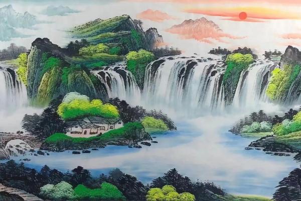 家居风水画全图与居住环境的和谐搭配