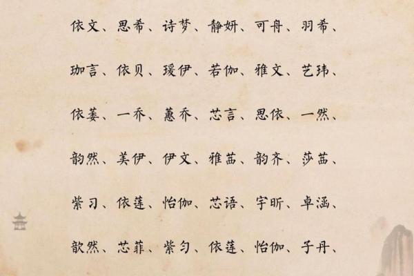 钟姓女孩名字推荐及其文化含义
