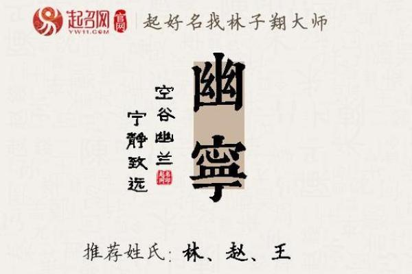 宁字取名的寓意与象征意义解析