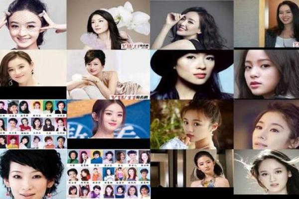 最新中国女明星名字大全，逐一认识当红女神
