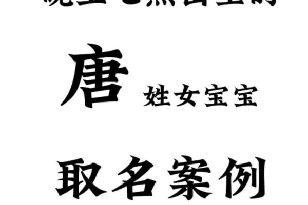 唐姓宝宝起名指南：如何挑选寓意深远的名字