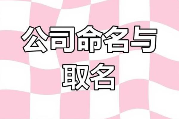 公司起名指南：打造独特且易记的品牌名称