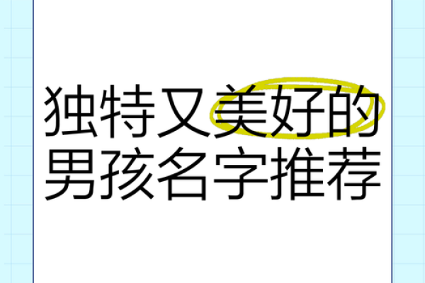 如何为曾姓男孩起一个独特且有意义的名字
