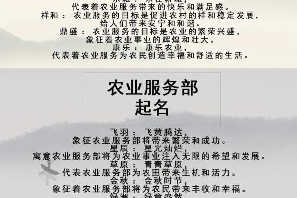 如何为养殖公司取一个富有创意的名字