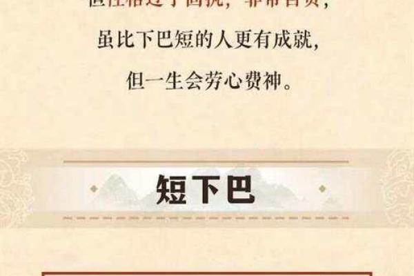 探索下巴面相：解密你人生道路的暗示