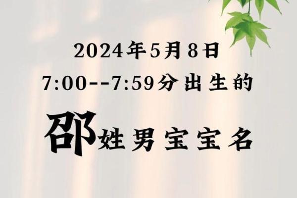 邵姓男孩取名指南：为孩子选个独特的名字