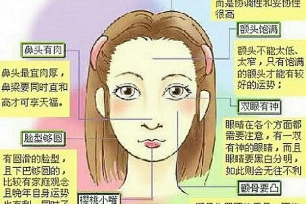 面相三星图解：揭示命运之门的秘密