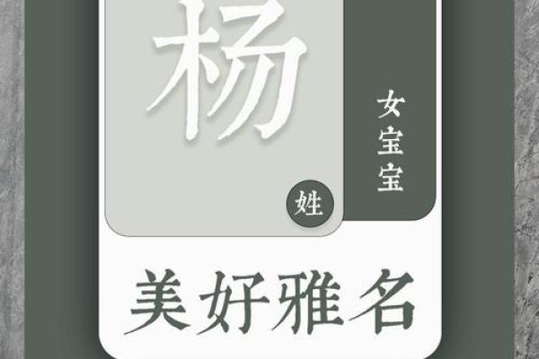 精选杨姓四字女孩名字，赋予宝宝独特气质