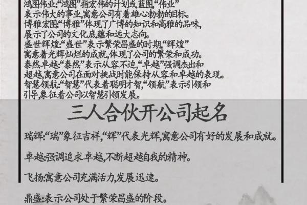 分公司起名指南：符合规定且具有市场竞争力