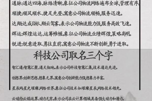 精选两字公司名字大全 帮助你快速打造品牌