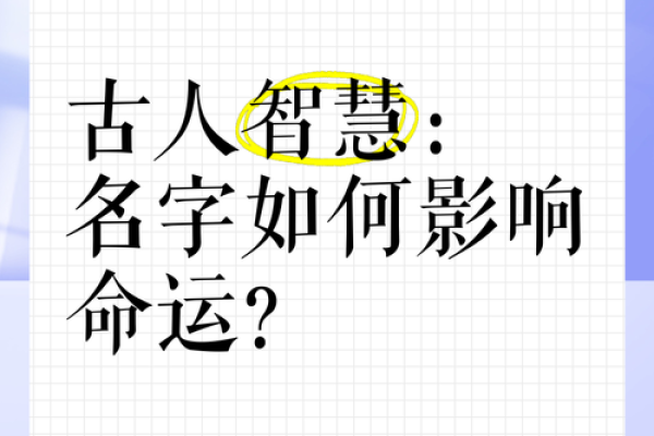 取名艺术：探索名字与命运之间的奇妙联糿
