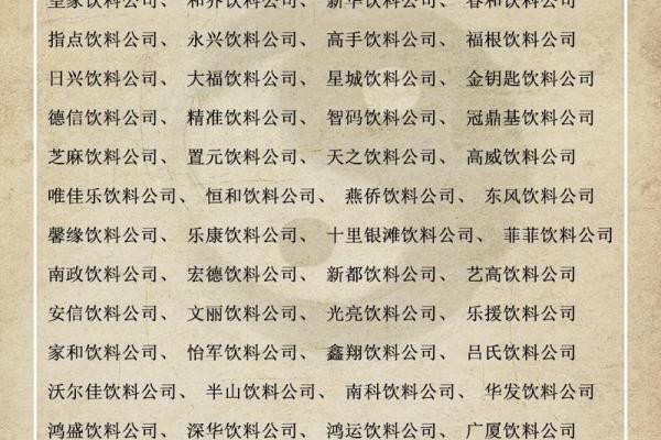 公司起名技巧与常用名字大全推荐