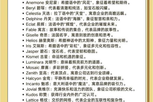 软件公司命名灵感：精选汉字大全助你打造独特品牌