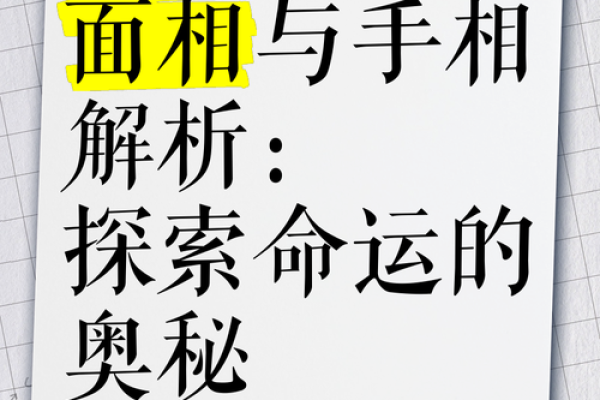 手面相中的惊人秘密：揭秘你的人生轨迹与命运走向！