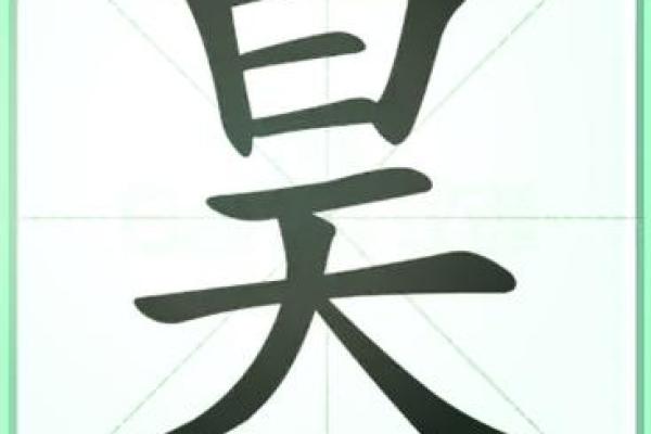 昊字解析：名字中的吉祥寓意与审美追求