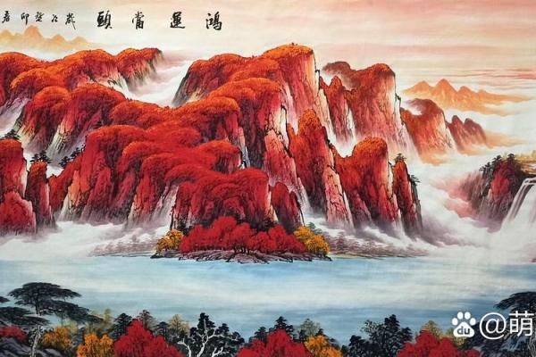风水国画宝典：揭示家居布局的神秘力量