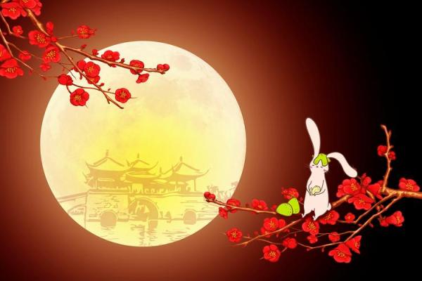 灯火辉煌，七月十五，民俗风情，共度佳节