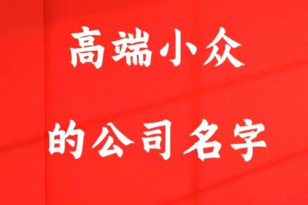 公司起名字大全：助你轻松打造独特品牌名称