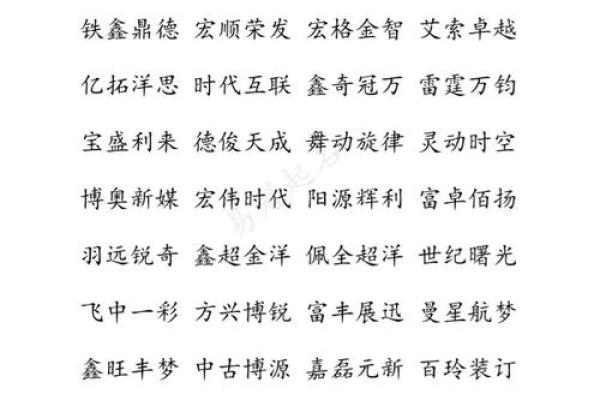 如何为科技公司起个四字名字