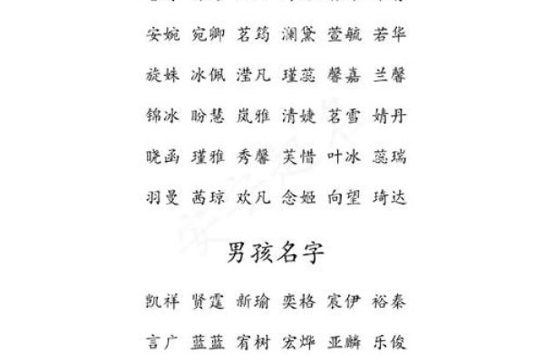 寓意美好的宝宝名字