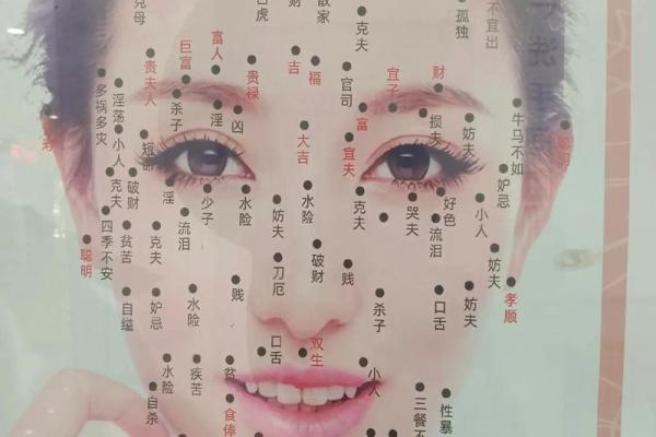 痣相男运势秘籍：脸部痣相图解，解锁你的运势宝藏！