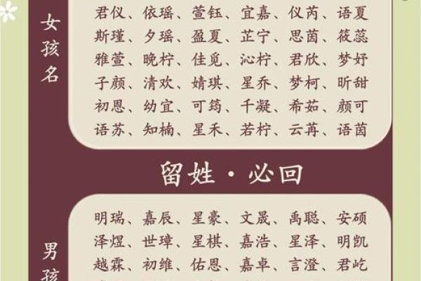 欢庆新生：为宝宝男孩挑选吉祥好名