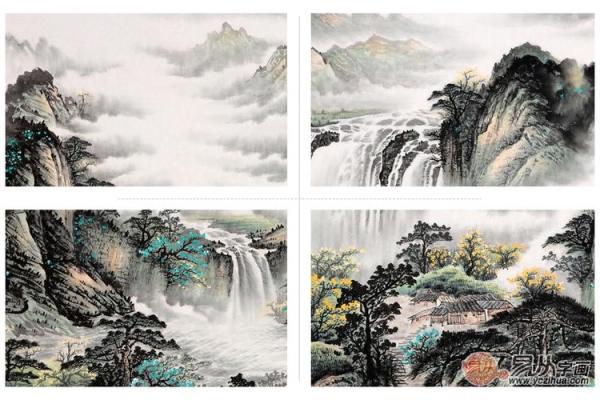 财源滚滚，神秘无路风水画大揭秘