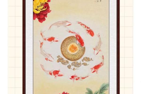 招财旺运必备！九鱼图风水画，财运滚滚来