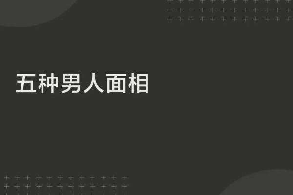 面相揭秘：男人脸型与性格命运的秘密