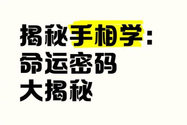 掌中花花，探寻命运密码的神奇手相术！
